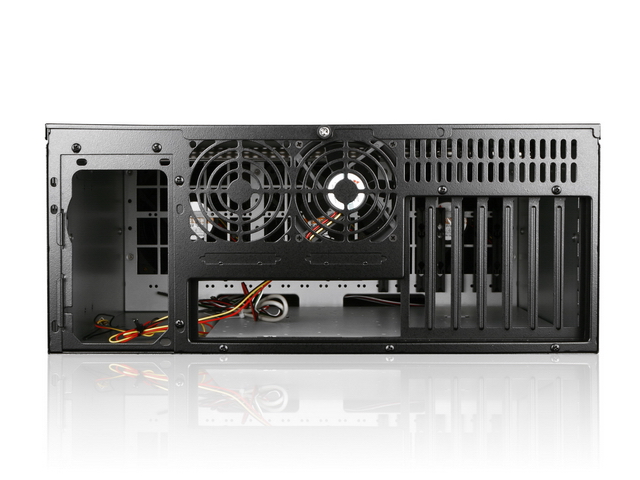 iStarUSA D-400L-7 4U High Performance Extended-Depth Rackmount Chassis with Seven 5.25" Bays — view 3