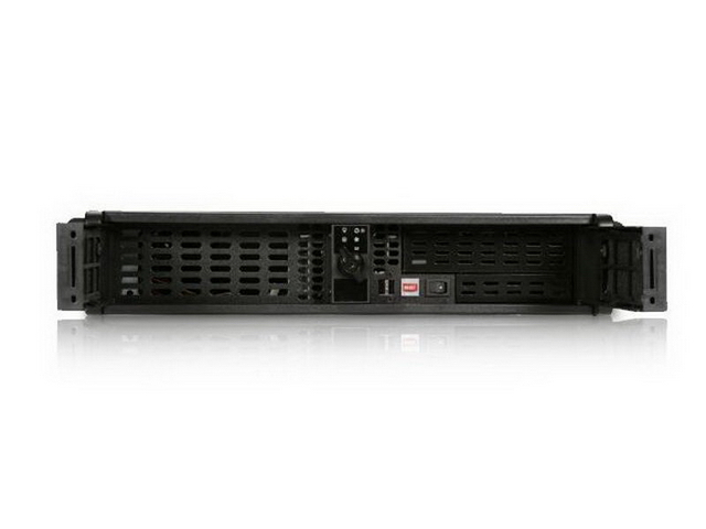 iStarUSA D-200-FS 2U Compact Stylish Rackmount Chassis with Front-mounted ATX Power Supply — view 4