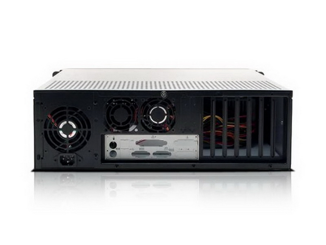iStarUSA D-300L-FS 3U High Performance Rackmount Chassis with Front-mounted ATX Power Supply — view 3