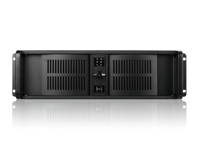 iStarUSA D-300L-FS 3U High Performance Rackmount Chassis with Front-mounted ATX Power Supply — view 2